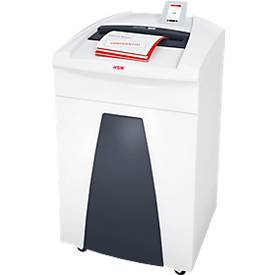 Aktenvernichter HSM SECURIO P40i, Sicherheitsstufe 4, Partikelschnitt 4,5 x 30 mm, 36 Blatt, CD-Schredder, weiß