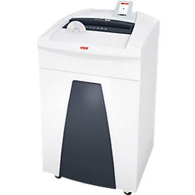 Aktenvernichter HSM SECURIO P40i, Sicherheitsstufe 4, Partikelschnitt 4,5 x 30 mm, 36 Blatt, CD-Schredder, weiß