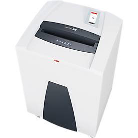 Aktenvernichter HSM SECURIO P44i, Sicherheitsstufe 4, Partikelschnitt 3,9 x 40 mm, 45 Blatt, weiß