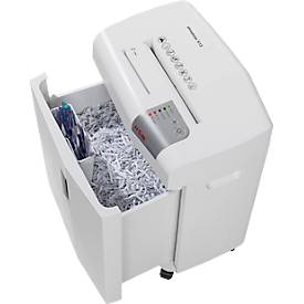 Aktenvernichter HSM shredstar X13, Sicherheitsstufe 4, Partikelschnitt 4 x 37 mm, 13 Blatt, weiß-silber