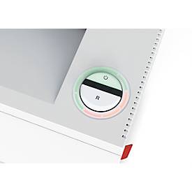 Aktenvernichter Ideal 4001 SMC/O, P-7, 0,8 x 5 mm, bis 165 l, Arbeitsbreite 400 mm, B 640 x T 550 x H 945 mm
