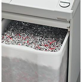 Aktenvernichter Ideal 4005 CC, Partikelschnitt 4 x 40 mm, P-4, 165 l, 39 Blatt Schnittleistung, Auto-Öleinspritzung, weiß