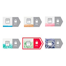 Aktenvernichter Rexel Momentum X308, Partikelschnitt 5 x 42 mm, P-3, 15 l, 8 Blatt Schnittleistung