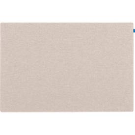 Akustik-Pinboard Board Up, Absorptionsklasse C, Stärke 24 mm, Textil & Recycling-PET, beige, B 1000 x H 750 mm