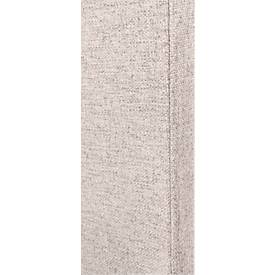 Akustik-Pinboard Wall Up, Absorptionsklasse B, Stärke 20 mm, Textil & Recycling-PET, beige, B 1195 x H 2000 mm