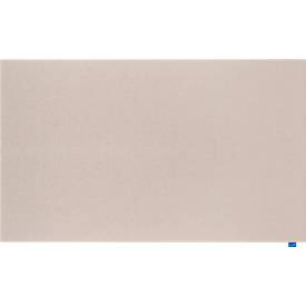 Akustik-Pinboard Wall Up, Absorptionsklasse B, Stärke 20 mm, Textil & Recycling-PET, beige, B 2000 x H 1195 mm