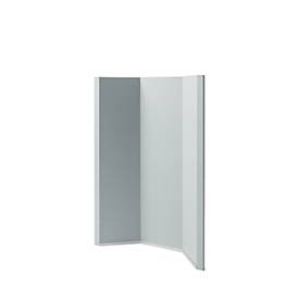 Akustik-Raumtrenner Sound Balance, Schallabsorberklasse B, hell-/dunkelgrau, versch. Größen