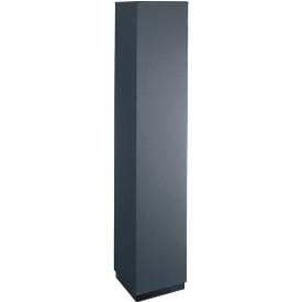 Akustiksäule silent.corner, H 1600 mm, grau