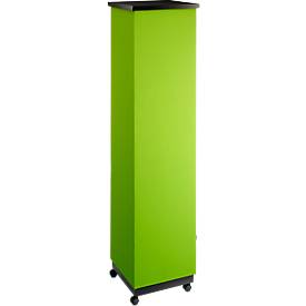 Akustiksäule silent.corner, H 1600 mm, grün