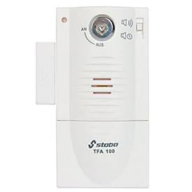 Alarmanlage Stabo TFA100, Lautstärke 90 dB, mit Schaltschlüssel, 2 Alarmfunktionen