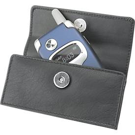 Alassio Orga-Mappe Cesena, DIN A4, Nappaleder/Kunstleder, mit Klemmbrett, schwarz