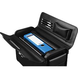 Alassio Pilotenkoffer Genova, mit Tragegriff, 1 Fach, Kunstleder, schwarz