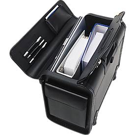 Alassio® Trolley/Pilotenkoffer SILVANA, Kunstleder
