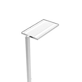 ALCO LED-Stehleuchte 9097-28, 60 W, 4000 K, 4200/3300 lm, dimmbar, Aluminium, silber
