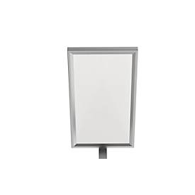 ALCO LED-Stehleuchte 9097-28, 60 W, 4000 K, 4200/3300 lm, dimmbar, Aluminium, silber