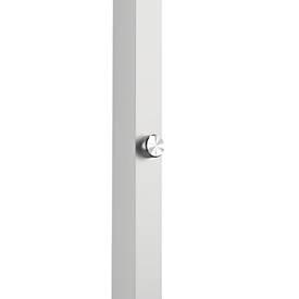ALCO LED-Stehleuchte 9097-28, 60 W, 4000 K, 4200/3300 lm, dimmbar, Aluminium, silber