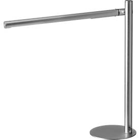 ALCO LED-Tischleuchte 903-28, 8,5 W, 3000-5000 K, 700 lm, 3-stufig dimmbar, neigbar, Aluminium, silber