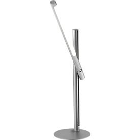 ALCO LED-Tischleuchte 903-28, 8,5 W, 3000-5000 K, 700 lm, 3-stufig dimmbar, neigbar, Aluminium, silber