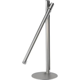 ALCO LED-Tischleuchte 903-28, 8,5 W, 3000-5000 K, 700 lm, 3-stufig dimmbar, neigbar, Aluminium, silber