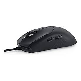 Alienware AW320M - Beidhändig - Optisch - USB Typ-A - 3200 DPI - Schwarz
