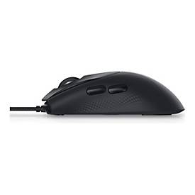 Alienware AW320M - Beidhändig - Optisch - USB Typ-A - 3200 DPI - Schwarz