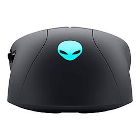 Alienware AW320M - Beidhändig - Optisch - USB Typ-A - 3200 DPI - Schwarz