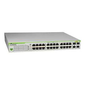 Allied Telesis AT GS950/24 WebSmart Switch - Switch - Glasfaser (LWL) 0,1 Gbps - 24-Port 1 HE - RS-232 Rack-Modul
