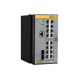 Allied Telesis AT IE340L-18GP - Switch - L3 - managed - 8 x 10/100/1000 (PoE+) + 8 x 10/100/1000 (PoE) + 2 x 1000Base-X 