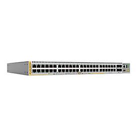 Allied Telesis AT x530-52GPXm - Switch - L3 - managed - 40 x 10/100/1000 (PoE+) + 8 x 100/1000/2.5G/5G (PoE+) + 4 x SFP+