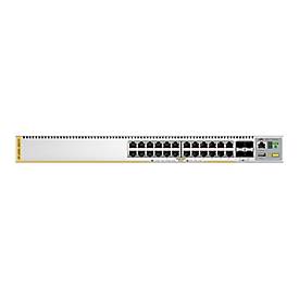 Allied Telesis AT X530L-28GTX - Switch - L3 - managed - 24 x 10/100/1000 (PoE+) + 4 x 1 Gigabit/10 Gigabit SFP+ (Uplink)