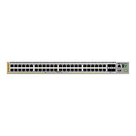 Allied Telesis AT x530L-52GTX - Switch - L3 - managed - 48 x 10/100/1000 + 4 x 1 Gigabit/10 Gigabit SFP+ (Uplink) - an R