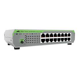 Allied Telesis CentreCOM AT-FS710/16 - Switch - unmanaged - 16 x 10/100 - Desktop, an Rack montierbar