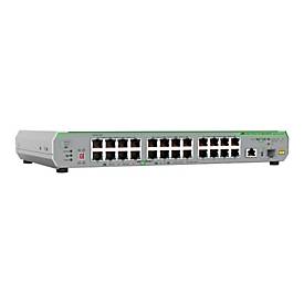 Allied Telesis CentreCOM AT-GS910/26XST - Switch - unmanaged - 24 x 10/100/1000 + 1 x 100/1000/2,5 G/5 G/10 G (Uplink) +