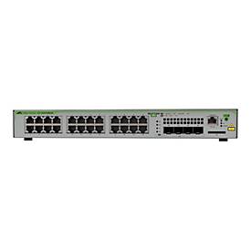 Allied Telesis CentreCOM AT-GS970M/28PS - Switch - L3 - managed - 24 x 10/100/1000 (PoE+) + 4 x SFP (mini-GBIC) (Uplink)