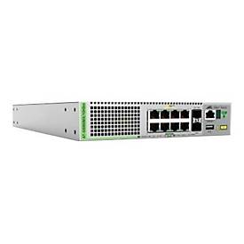 Allied Telesis CentreCOM AT-GS980MX/10HSM - Switch - L3 Lite - managed - 8 x 100/1000/2.5G/5G (PoE++) + 2 x 10 Gigabit S