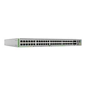 Allied Telesis CentreCOM AT-GS980MX/52PSM - Switch - L3 - managed - 40 x 10/100/1000 (PoE+) + 8 x 100/1000/2.5G/5G (PoE+