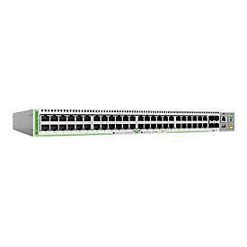 Allied Telesis CentreCOM GS980M/52PS - Switch - L3 - managed - 48 x 10/100/1000 (PoE+) + 4 x Gigabit SFP (Uplink) - an R