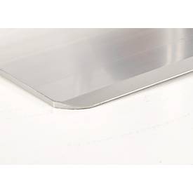 Alu-Sackkarre Select 2132A/150, mit Handgriffen und Sicherheitsbügel, Polyurethan-Räder, Schaufel B 300 x T 210 mm, bis 150 kg