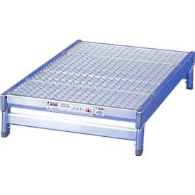 Alu-Standrost, 200 x 650 x 1000 mm