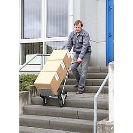 Alu-Treppenkarre mit Dreisternrädern