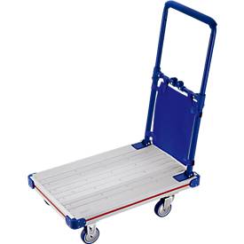 Aluminium-Plattformwagen, faltbar, 150 kg Tragfähigkeit, 8,5 kg Gewicht