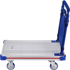 Aluminium-Plattformwagen, faltbar, 150 kg Tragfähigkeit, 8,5 kg Gewicht