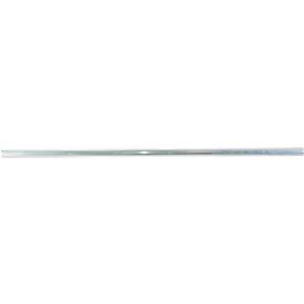 Aluminium ronde buis voor legbordrailsysteem STABILO® Professional, 3000 mm lang, Ø 30 mm, geanodiseerd