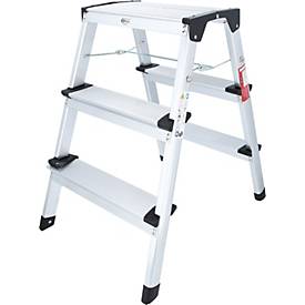Aluminium-Stufen-Stehleiter