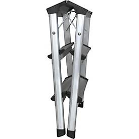 Aluminium-Stufen-Stehleiter