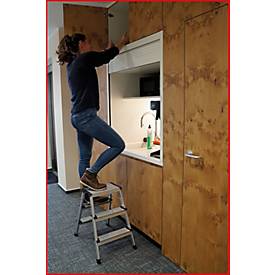 Aluminium-Stufen-Stehleiter