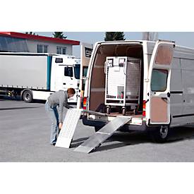 Aluminium-Verladerampen AOS-F 1, 400 x 2000 mm, 2teilig, 16 kg