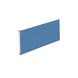 Aluna plus Tisch-Trennwand, 1200x600, blau