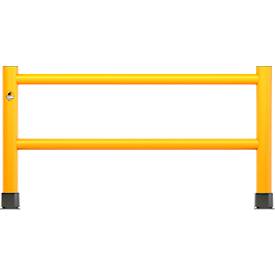 Ampere Handlauf Rack-Mammut® Flex, Kunststoff, L 2000 x H 1100 mm, verkehrsgelb