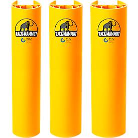 Ampere Regalstützenschutz Rack-Mammut®, Kunststoff, L 90-109 mm x H 600 mm, verkehrsgelb